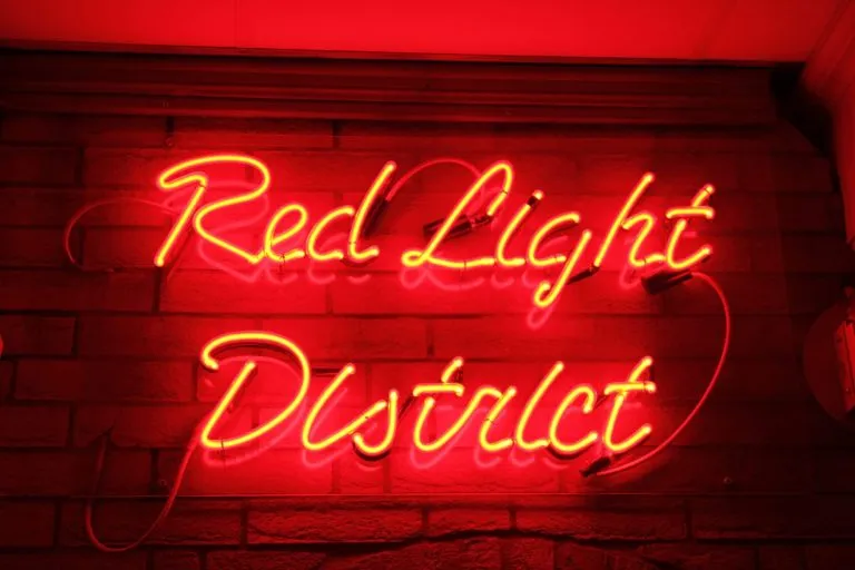Quartiere a luci rosse